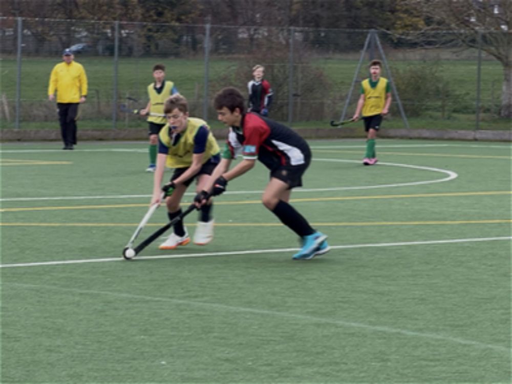 Freddie Represents County in Hockey - Image